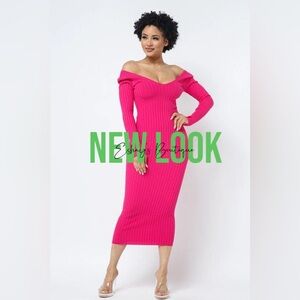 Pink Blush Ribbed Dress 💕💕💕💕